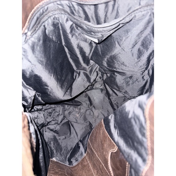 Bretelle Shopping Bag Brown Hobo Boho Shoulder Bag  M0851 J - Picture 4 of 10